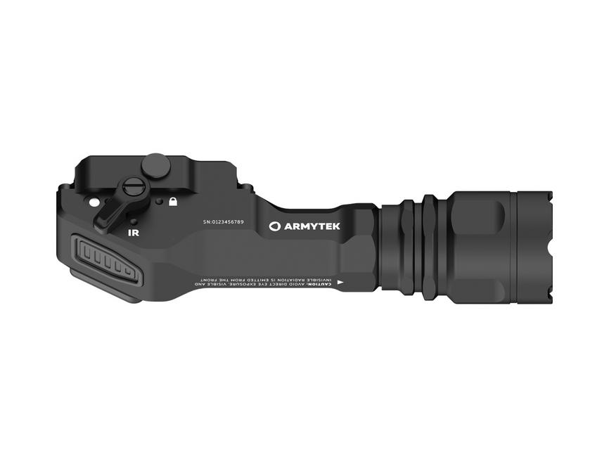 Armytek Parma C2IR Pro kompaktna punjiva svjetiljka za oružje 1200lm