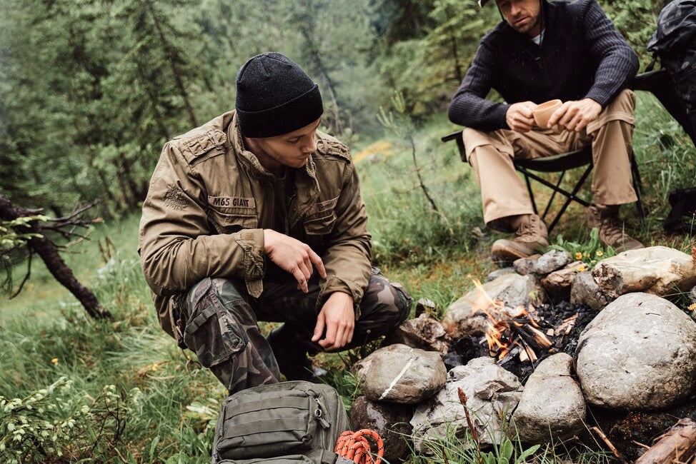 Brandit M65 zimska jakna Giant, Light woodland