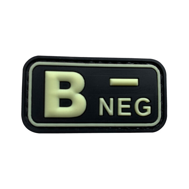 WARAGOD NEG PVC našivak Glow in the Dark Patch