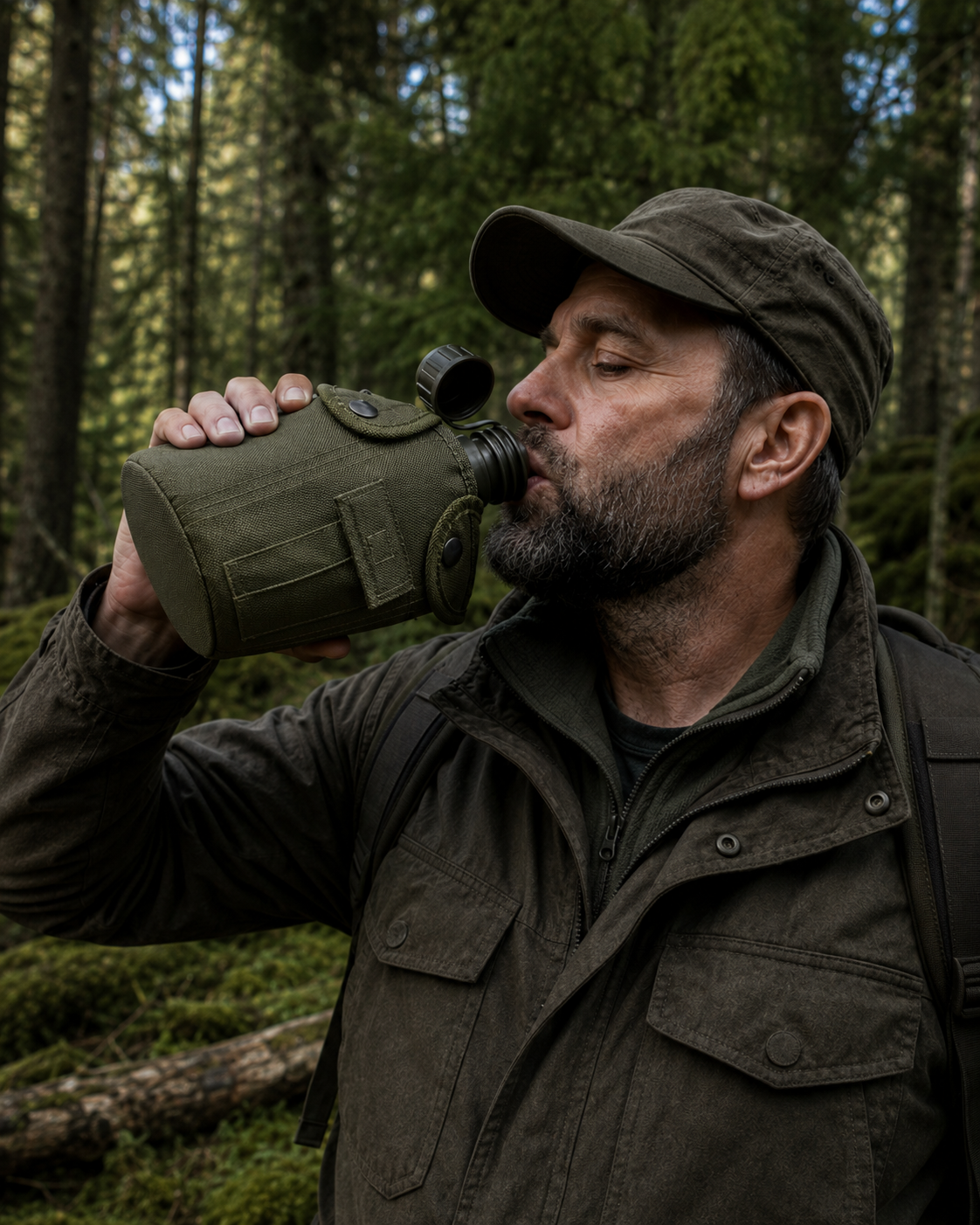 Dragowa Tactical čuturica 1L, zelena