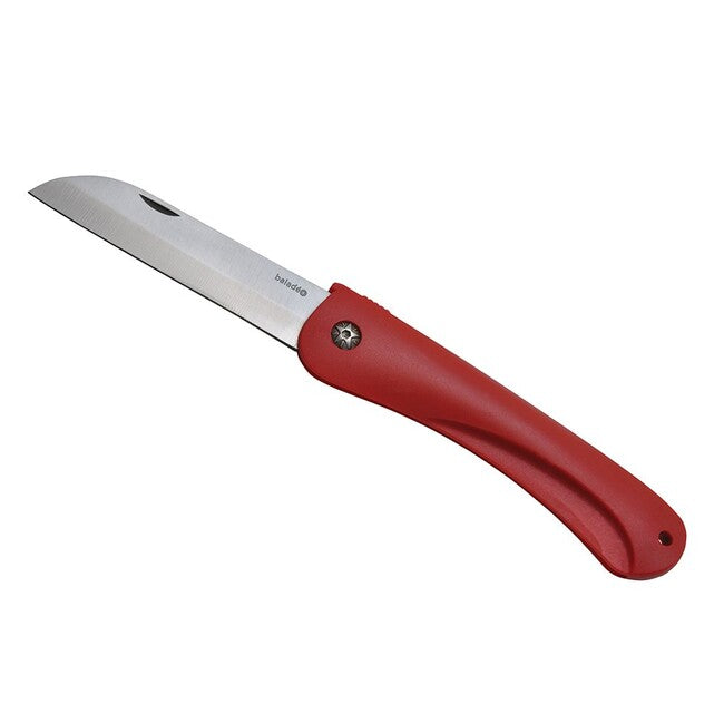 Baladeo ECO191 Birdy džepni nož, oštrica 8 cm, čelik 2CR13, ručka PP, crvena