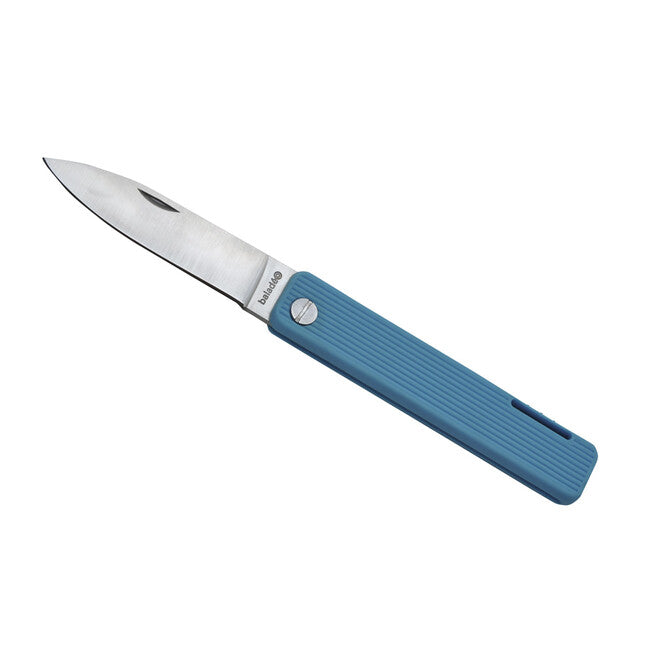 Baladeo ECO356 Papagayo džepni nož, oštrica 7,5 cm, čelik 420, ručka TPE, turquoise
