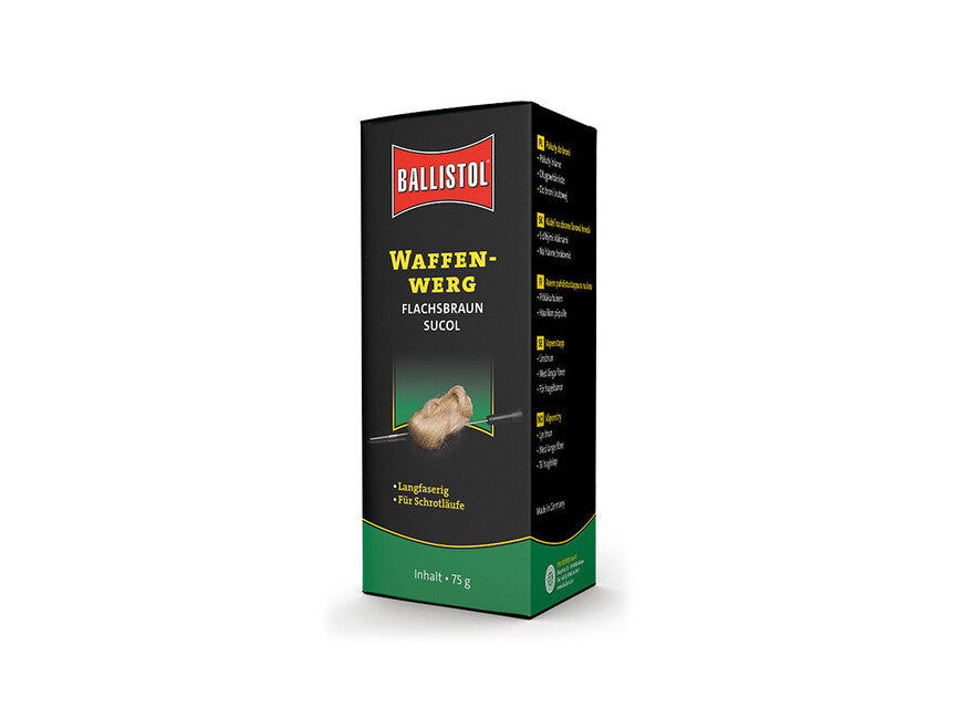 Ballistol lanena kučina za čišćenje cijevi sačmarica, 75 g