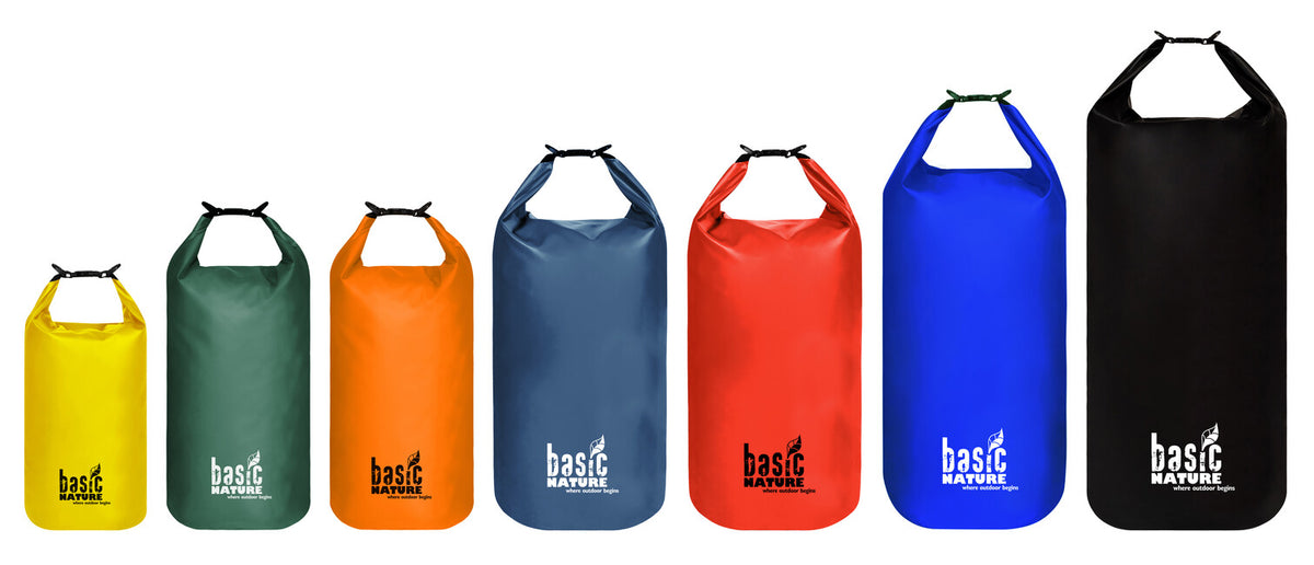 BasicNature 500D vodootporni ruksak 10 l, žuti