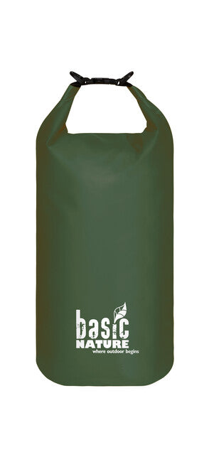 BasicNature 500D vodootporni ruksak 20 l, tamnozeleni