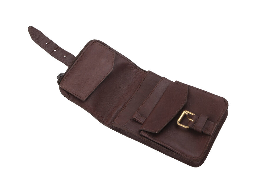 BasicNature Belt Safe pojasna torbica, mokka
