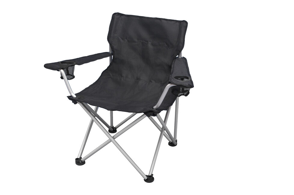 BasicNature Comfort putna stolica, crna