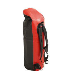BasicNature Duffelbag vodonepropusni ruksak Duffel Bag 60 L, crno-crveni