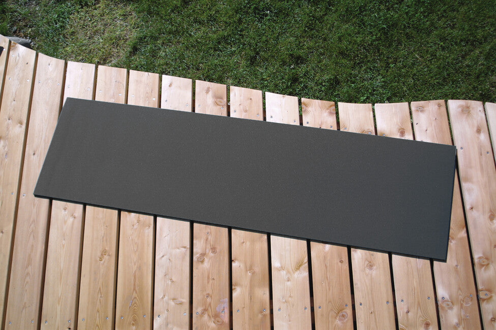 BasicNature ECO podloga za spavanje, crna 180 x 50 x 1 cm regular
