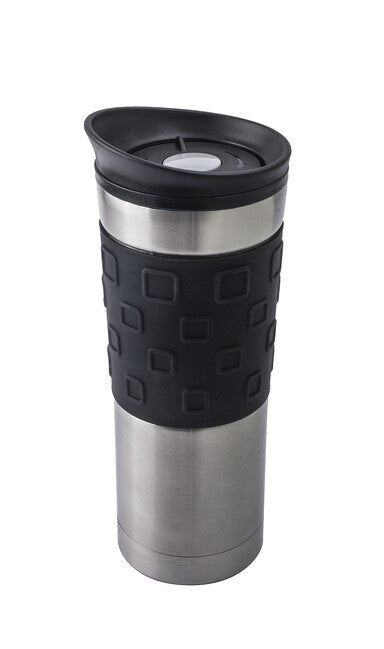 BasicNature Grip termošalica od nehrđajućeg čelika, 0,45 l
