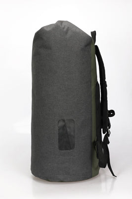 BasicNature nepropusna vreća 60 L, siva-zelena