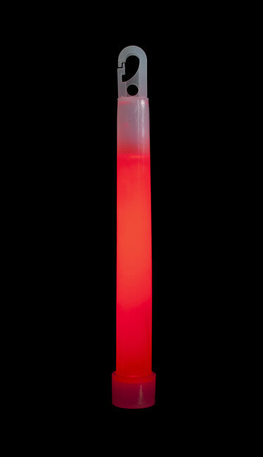 BasicNature Svjetleći štapić 15 cm, crveni
