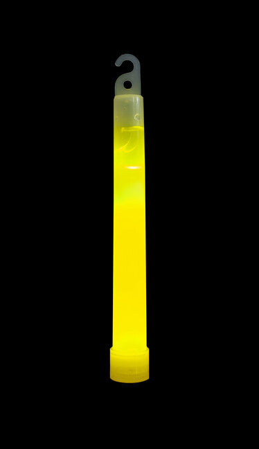 BasicNature Svjetleći štapić 15 cm, žuti