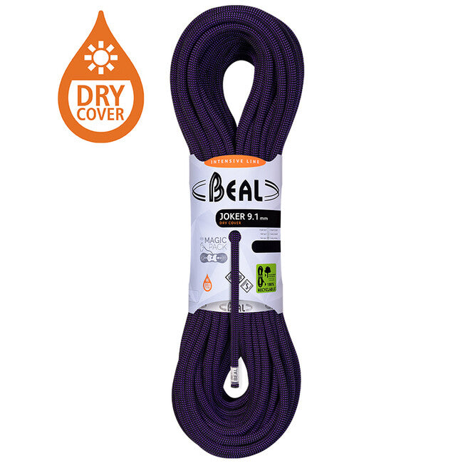 BEAL Joker Unicore dinamičko penjačko uže 9,1 mm 80 m, ljubičasto