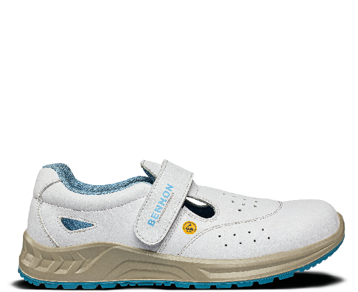 BENNON WHITE O1 ESD radne sandale