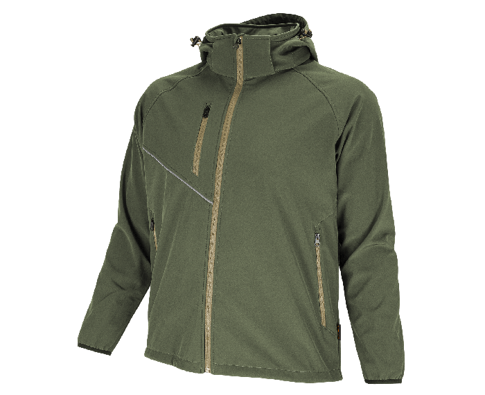 BENNON FORCE softshell jakna, crna/pješčana