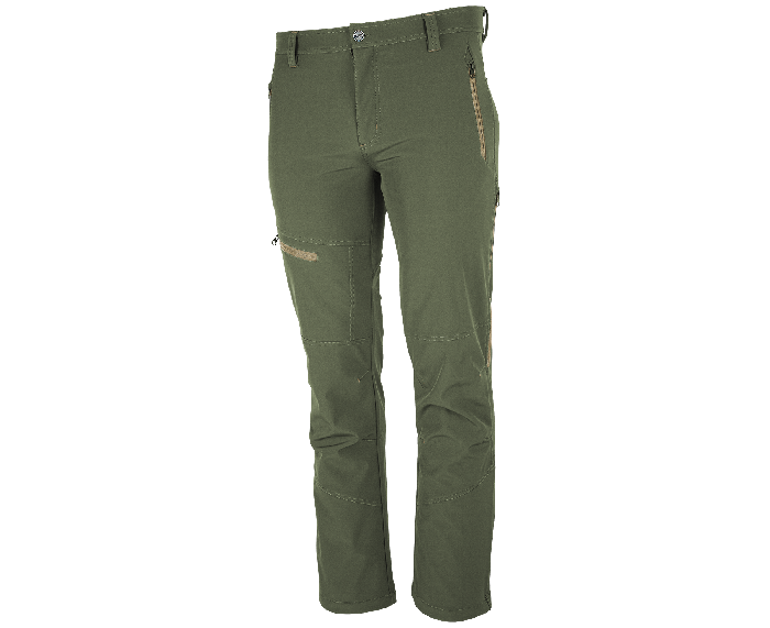 BENNON FORCE softshell hlače, zelene/pjeskovite