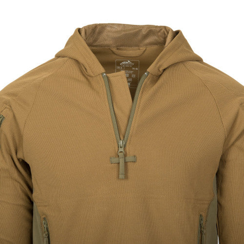 Helikon-Tex Range Hoodie pulover s kapuljačom TopCool, Coyote/adaptive green