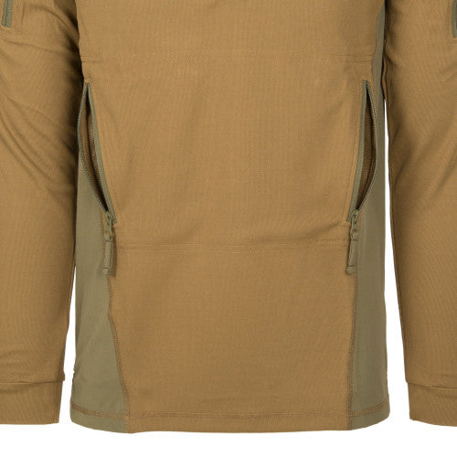 Helikon-Tex Range Hoodie pulover s kapuljačom TopCool, Coyote/adaptive green