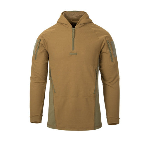 Helikon-Tex Range Hoodie pulover s kapuljačom TopCool, Coyote/adaptive green