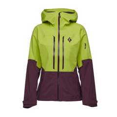 Black Diamond Recon Lt Stretch Shell skijaška jakna ženska, aloe-blackberry