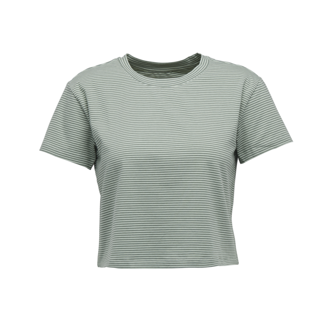 Black Diamond BD Stripe ženska majica s kratkim rukavom, foam green-laurel green