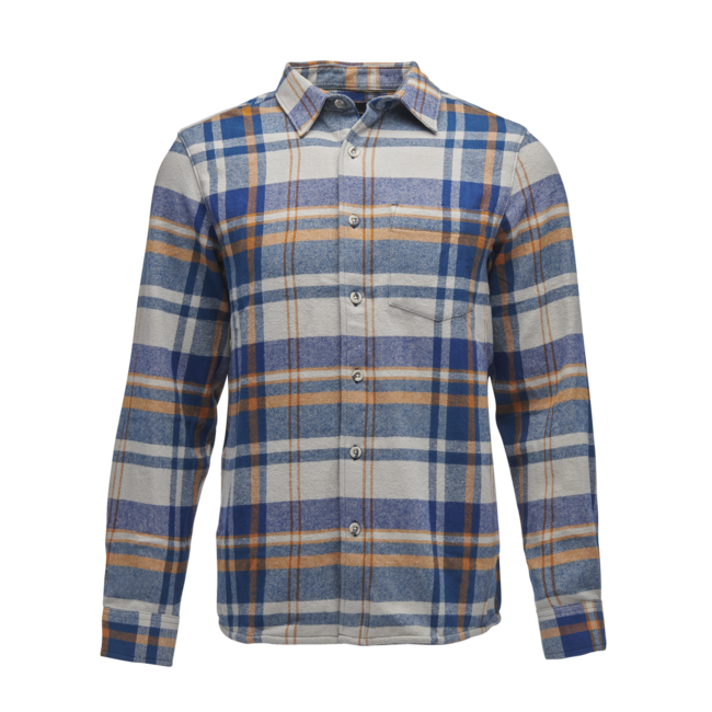 Black Diamond Project Flannel flanelska košulja muška, pewter-indigo plaid