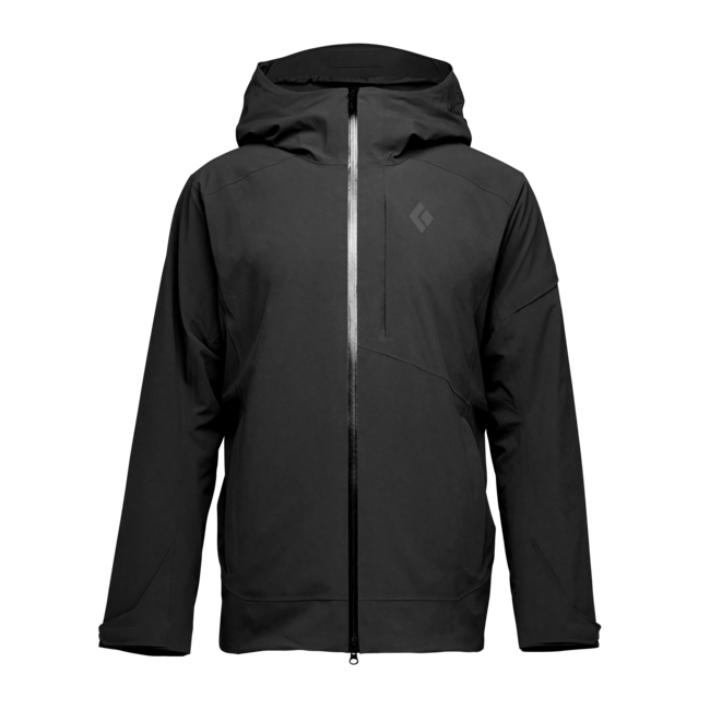 Black Diamond Recon Insulated Shell nepromočiva muška jakna, crna