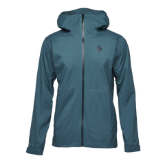 Black Diamond Stormline Stretch Rain Shell nepromočiva muška jakna, creek blue