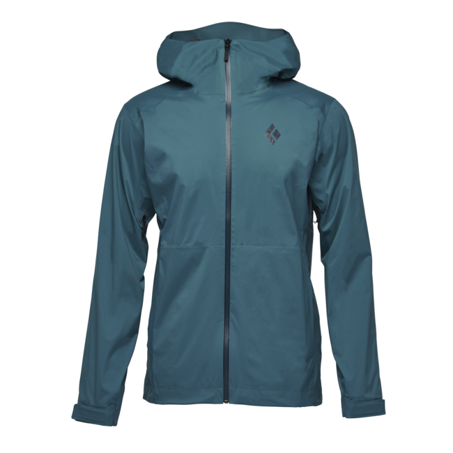 Black Diamond Stormline Stretch Rain Shell nepromočiva muška jakna, creek blue