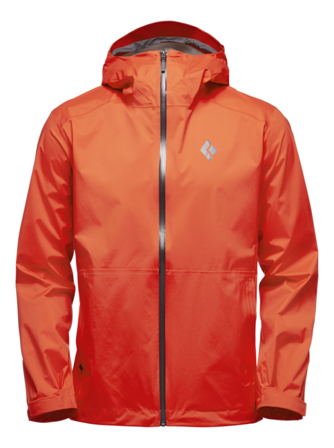 Black Diamond Stormline Stretch Rain Shell nepromočiva muška jakna, octane
