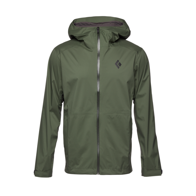 Black Diamond Stormline Stretch Rain Shell nepromočiva muška jakna, tundra