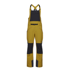 Black Diamond Recon Stretch Bibs muške hlače s naramenicama, amber-black