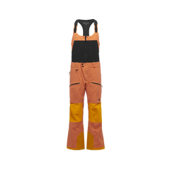 Black Diamond Recon Stretch Pro Bibs muške hlače s naramenicama, bd orange-flame orange