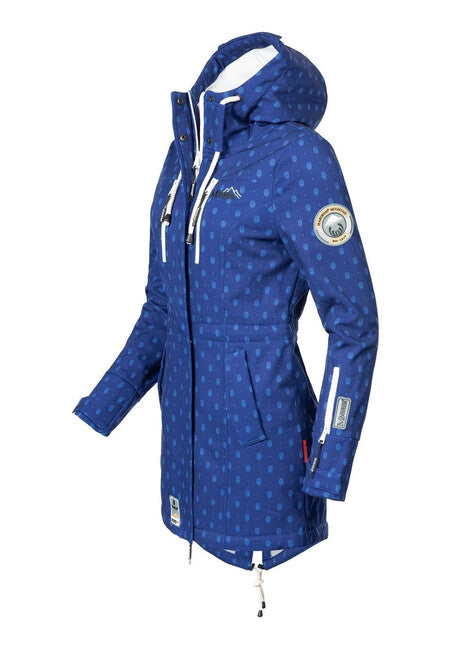 Marikoo ZIMTZICKE P softshell jakna s kapuljačom, ženska zimska