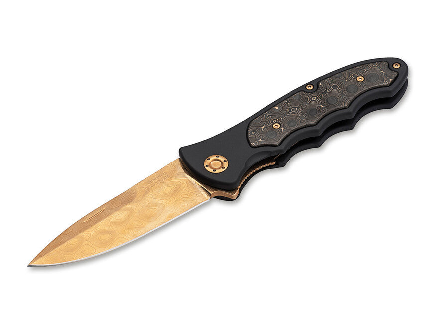 BÖKER® Leopard-Damast III nož 42 gold