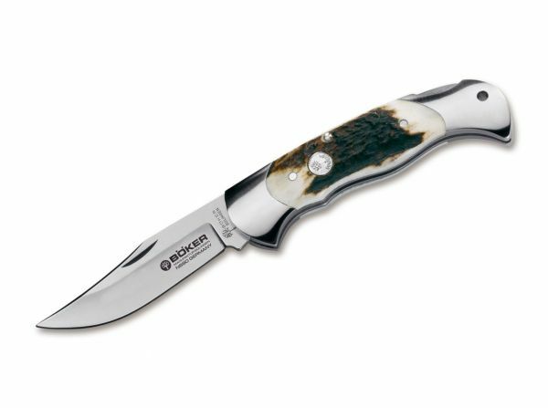BÖKER® Scout džepni nož Stag, rog, 8 cm