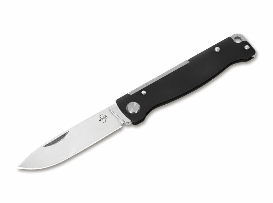 BÖKER® ATLAS BLACK džepni nož 6,7 cm, crni, nehrđajući čelik