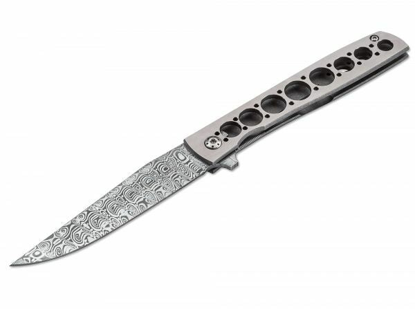 BÖKER® Urban Trapper džepni nož Damasteel, damast, titan, 8,7 cm