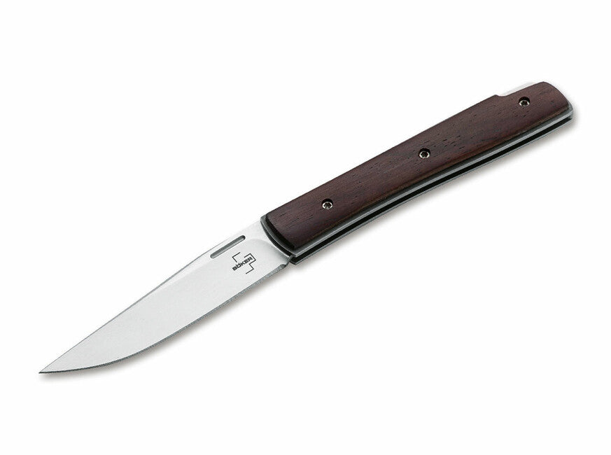 Böker Plus Urban Trapper Petite džepni nož, 7 cm, drveni