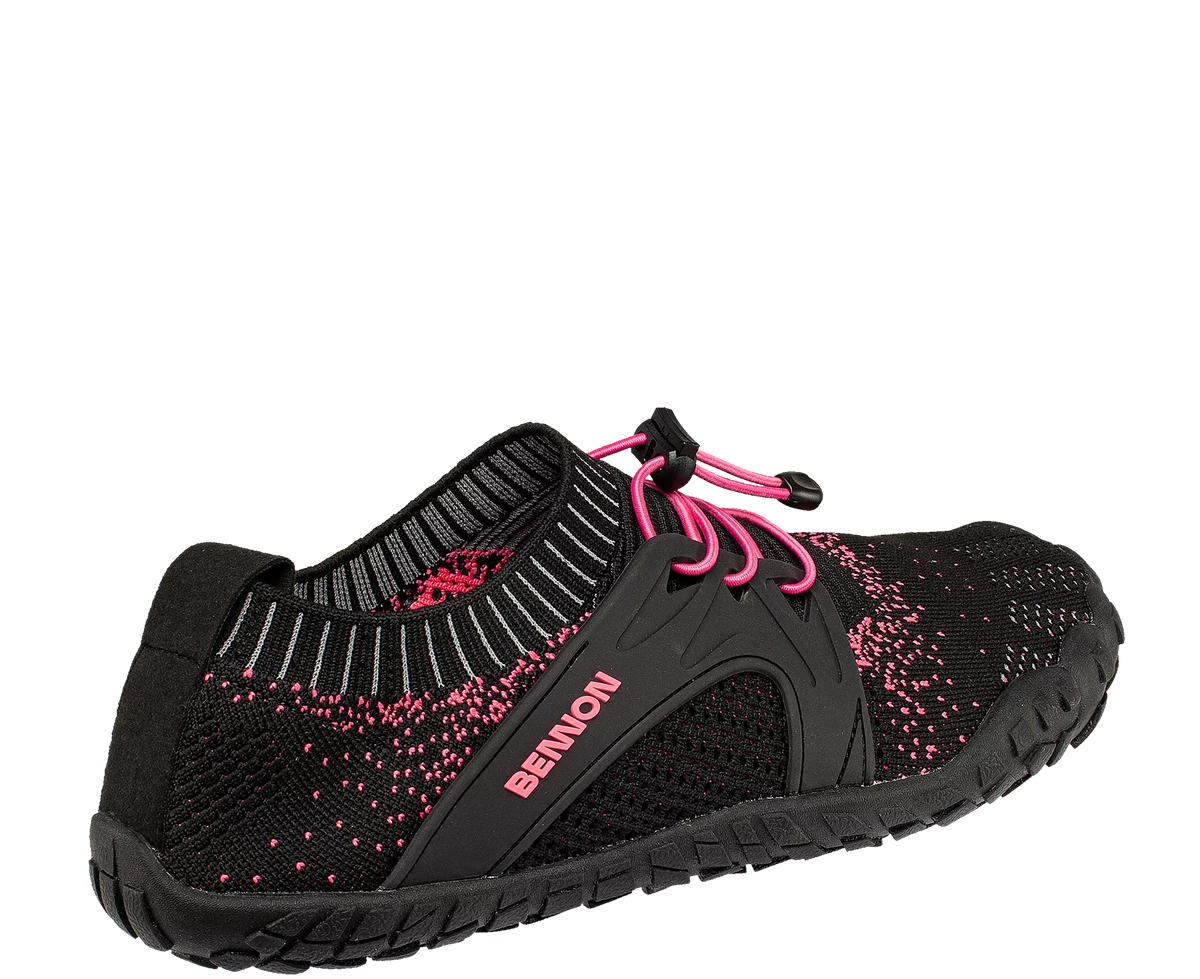 BENNON BOSKY barefoot cipele, crne/ružičaste