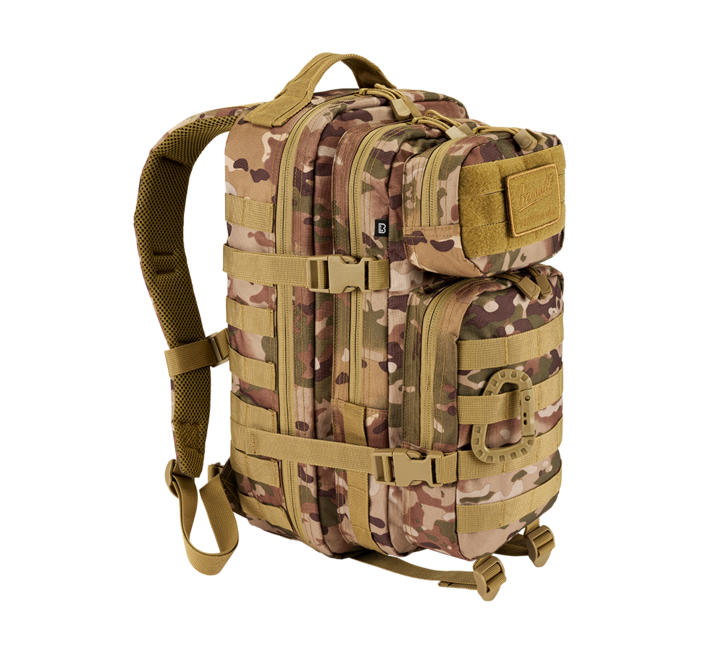 Brandit US Assault Pack ruksak Medium 25L, tactical camo