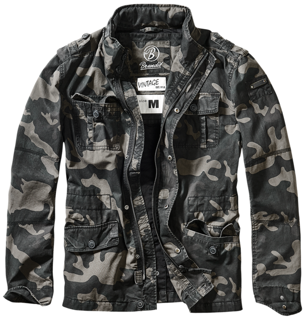 Brandit Britannia prijelazna jakna, darkcamo