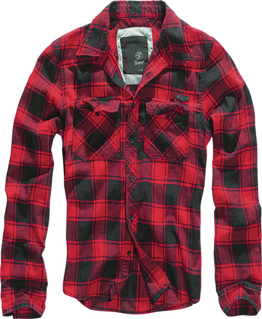 Brandit Checkshirt košulja, crveno-crna