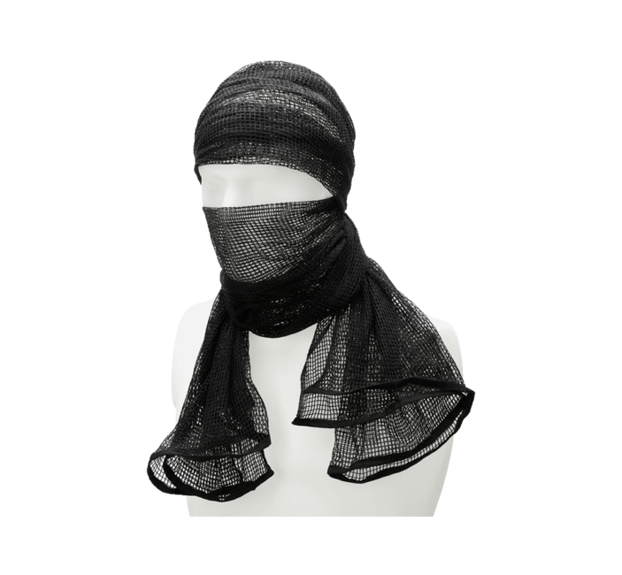 Brandit Commando Net bandana, crna