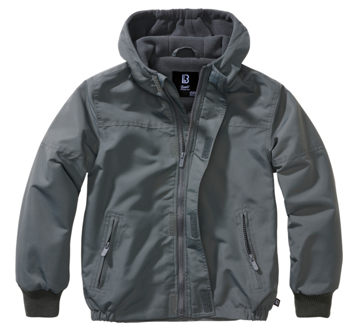 Brandit Frontzip Windbreaker jakna dječja, anthracite