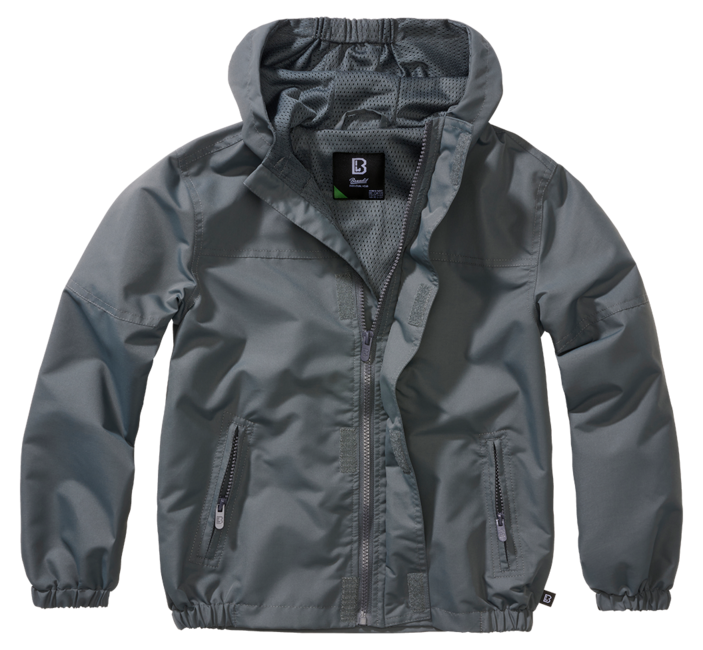 Brandit Summer Frontzip Windbreaker jakna dječja, anthracite