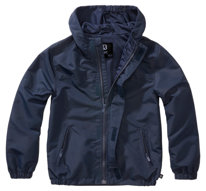 Brandit Summer Frontzip Windbreaker jakna dječja, mornaričko plava