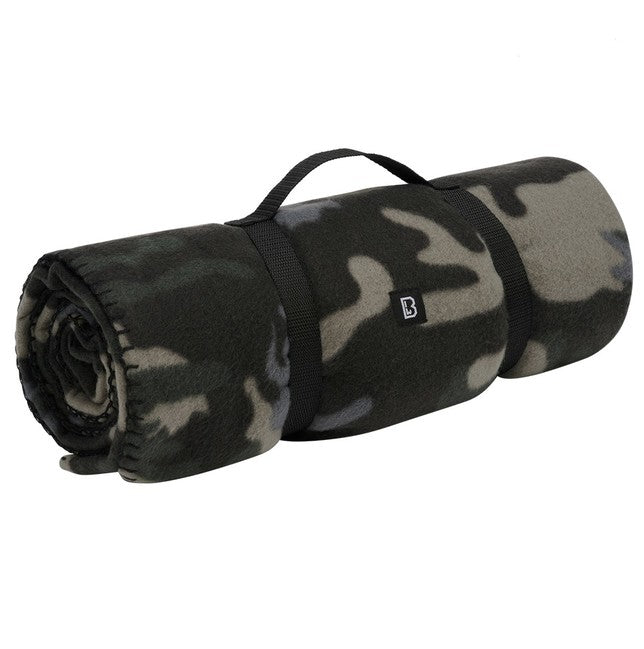 Brandit flis deka, darkcamo, 135 x 175 cm