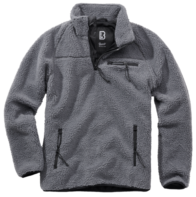 Brandit Teddyfleece Troyer flis jakna, anthracite